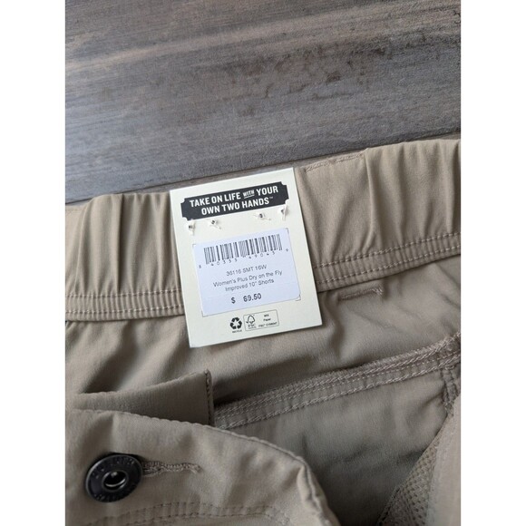 NWT DULUTH TRADING CO $70 Women's Dry on the Fly Improved 10" Shorts Size 16W - Picture 4 of 7